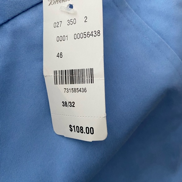 Brooks Brothers NWT men's blue pants - Picture 2 of 3